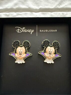 Disney X Baublebar Halloween Micky Mouse Earrings